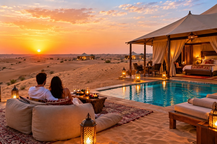Luxury Desert Resorts for Romantic Couple Vacations in 2026: Top Destinations and Experiences